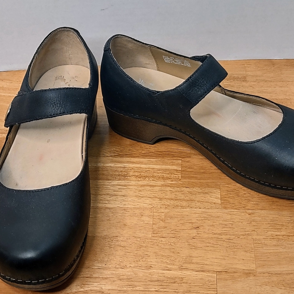 Dansko Black Mary Jane Flats - Picture 7 of 7